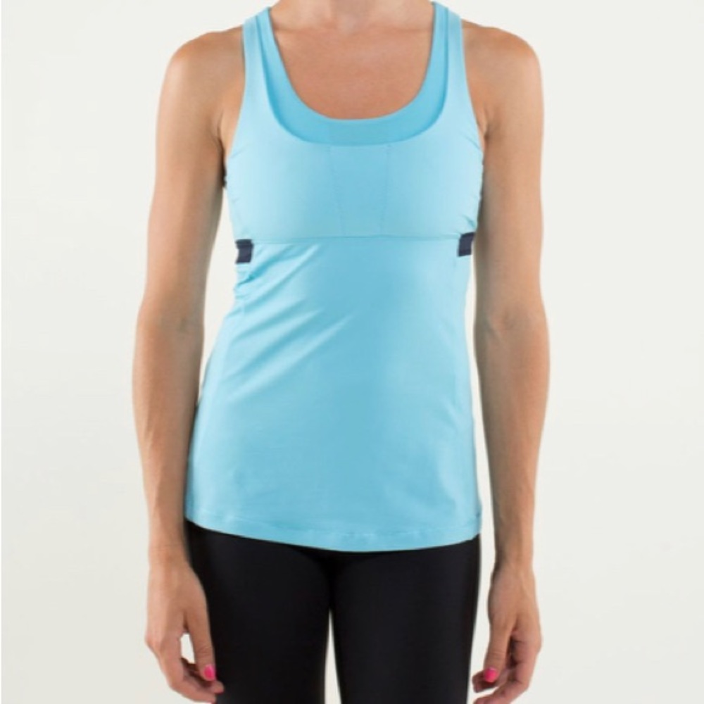 Lululemon Stuff Your Bra Tank II Blue Moon / Inkwell / Blue Moon